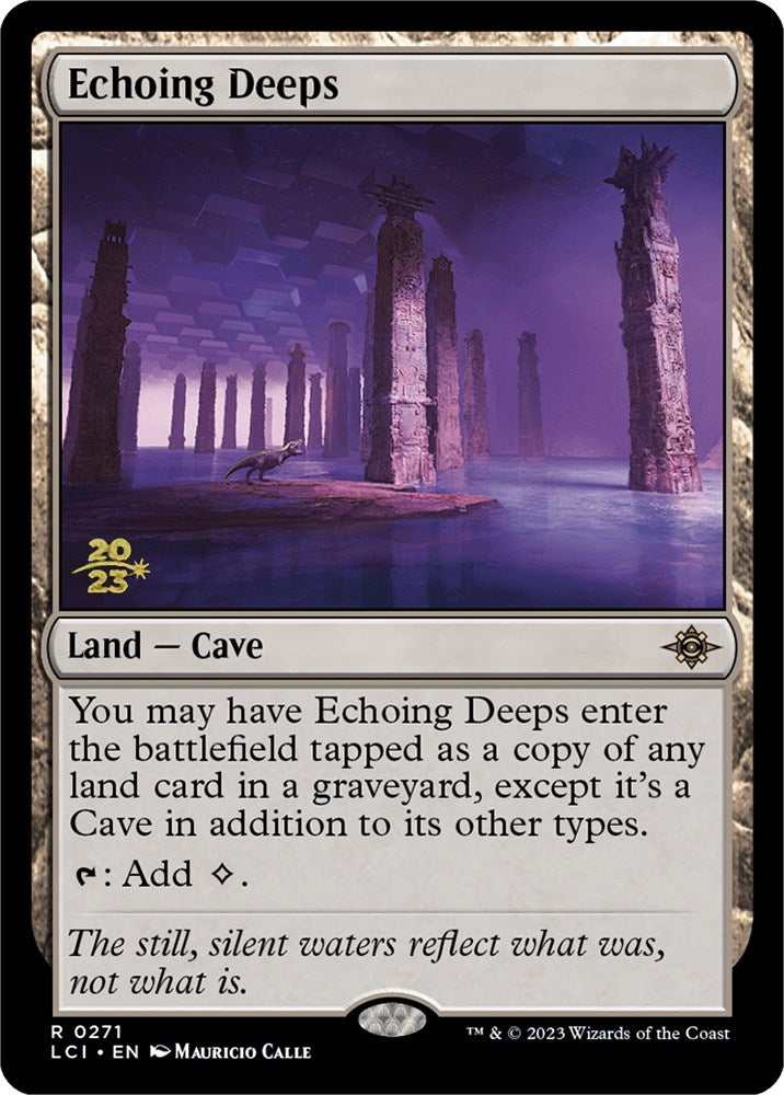 Echoing Deeps [The Lost Caverns of Ixalan Prerelease Cards] | Mindsight Gaming