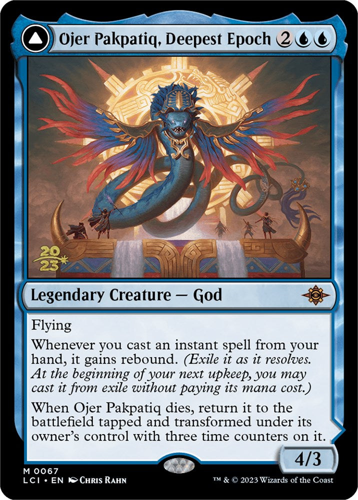 Ojer Pakpatiq, Deepest Epoch // Temple of Cyclical Time [The Lost Caverns of Ixalan Prerelease Cards] | Mindsight Gaming