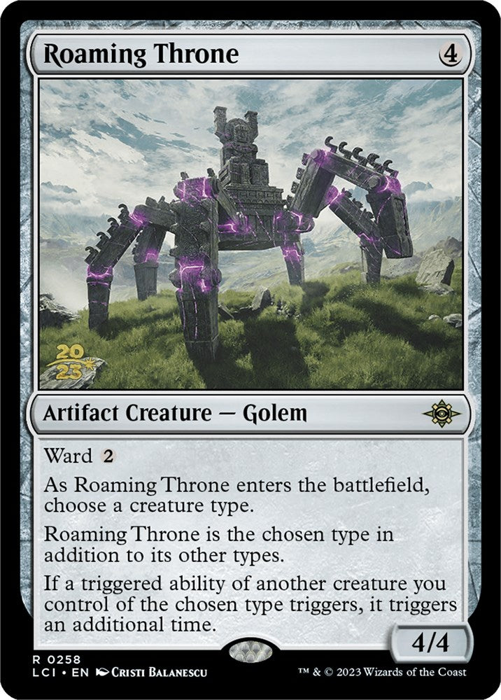 Roaming Throne [The Lost Caverns of Ixalan Prerelease Cards] | Mindsight Gaming