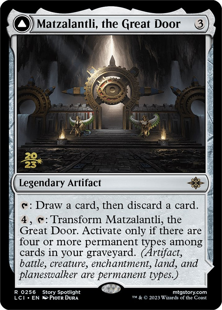 Matzalantli, the Great Door // The Core [The Lost Caverns of Ixalan Prerelease Cards] | Mindsight Gaming