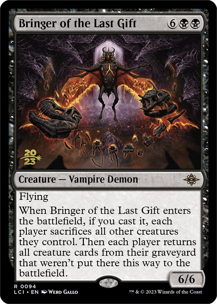 Bringer of the Last Gift [The Lost Caverns of Ixalan Prerelease Cards] | Mindsight Gaming