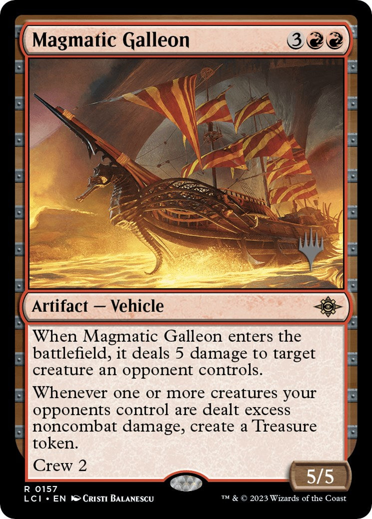 Magmatic Galleon (Promo Pack) [The Lost Caverns of Ixalan Promos] | Mindsight Gaming