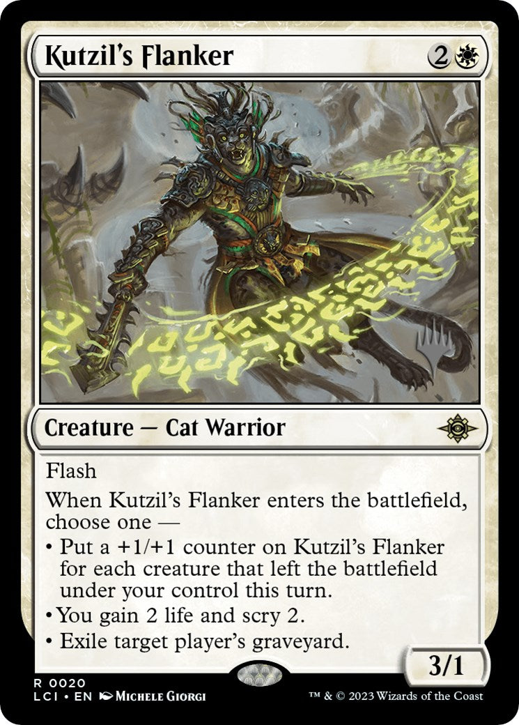 Kutzil's Flanker (Promo Pack) [The Lost Caverns of Ixalan Promos] | Mindsight Gaming