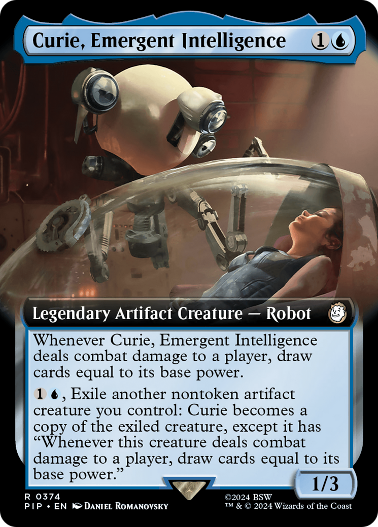 Curie, Emergent Intelligence (Extended Art) [Fallout] | Mindsight Gaming