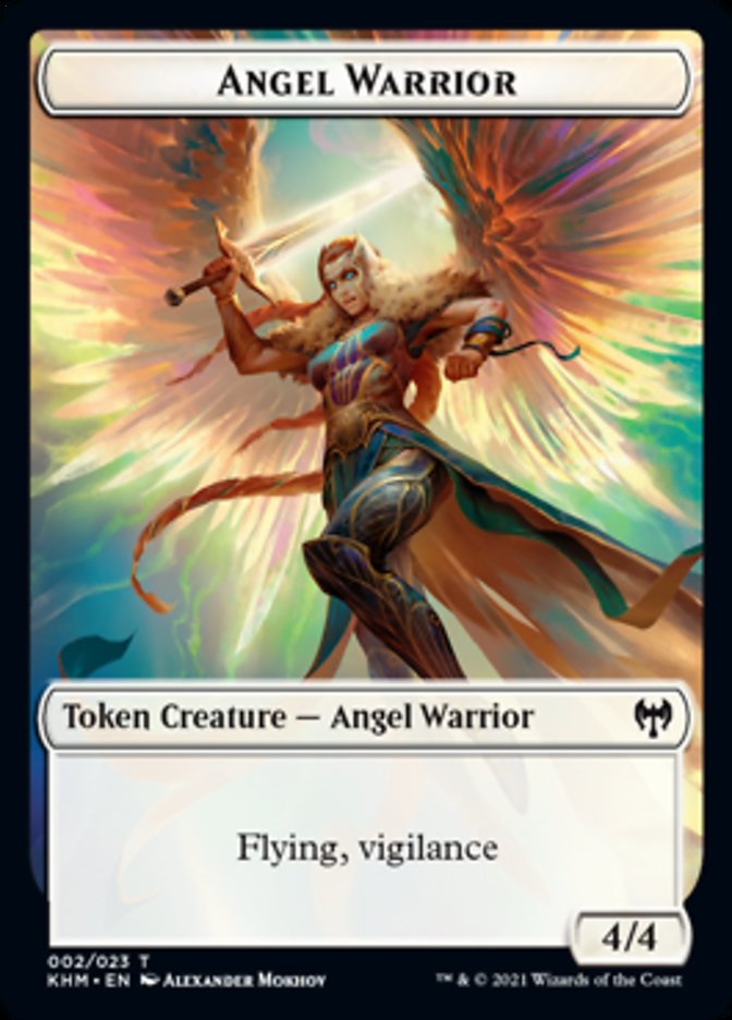 Angel Warrior Token [Kaldheim] | Mindsight Gaming
