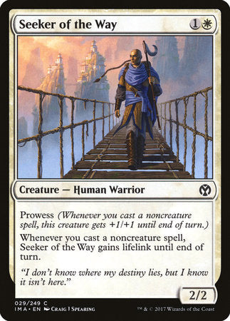 Seeker of the Way [Iconic Masters] | Mindsight Gaming