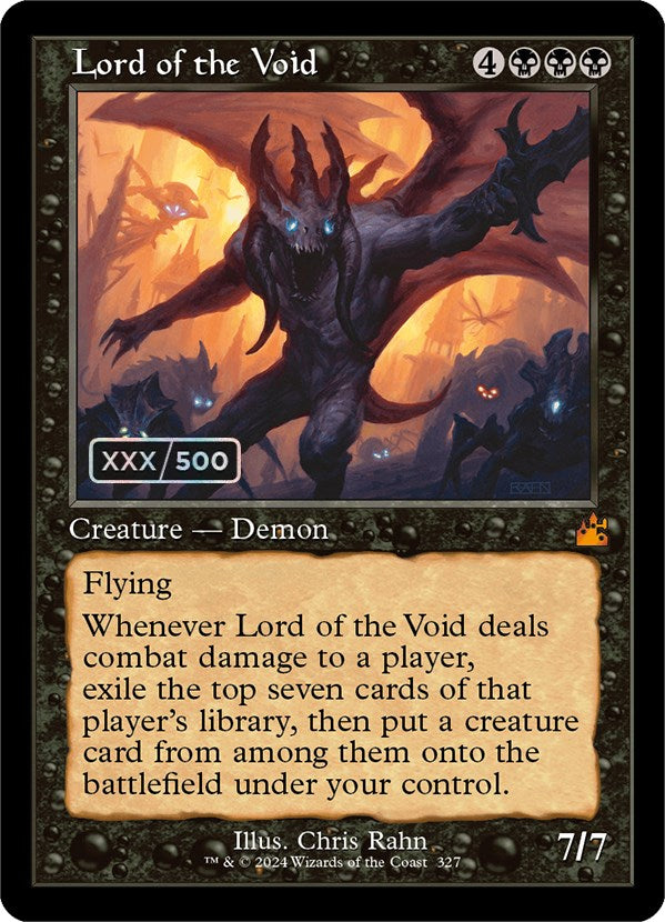 Lord of the Void (Retro) (Serialized) [Ravnica Remastered] | Mindsight Gaming