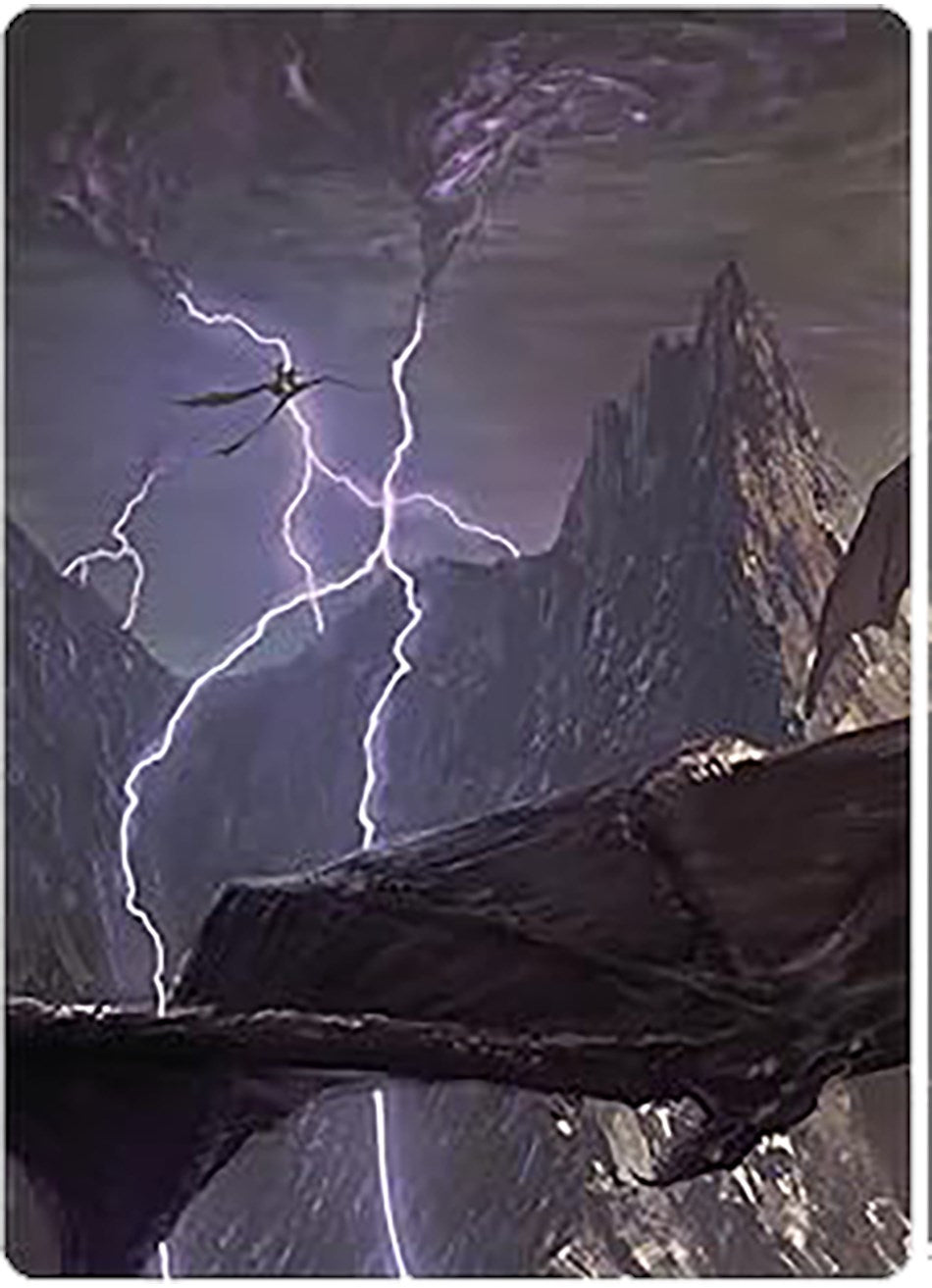 Call Forth the Tempest Art Card [The Lord of the Rings: Tales of Middle-earth Art Series] | Mindsight Gaming
