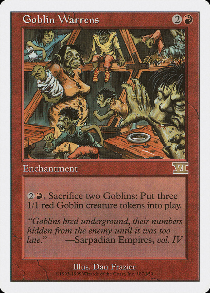 Goblin Warrens [Classic Sixth Edition] | Mindsight Gaming