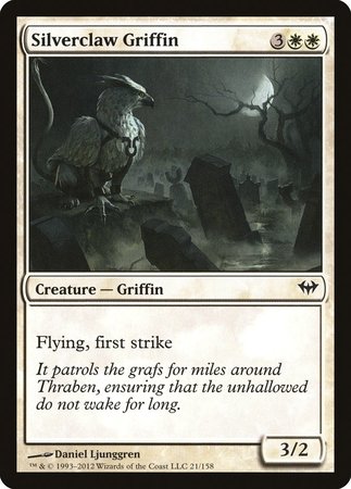 Silverclaw Griffin [Dark Ascension] | Mindsight Gaming