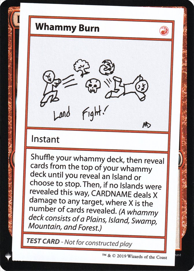 Whammy Burn [Mystery Booster Playtest Cards] | Mindsight Gaming