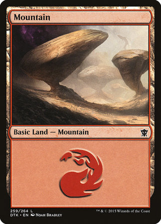 Mountain (259) [Dragons of Tarkir] | Mindsight Gaming