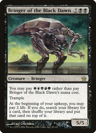 Bringer of the Black Dawn [Fifth Dawn] | Mindsight Gaming