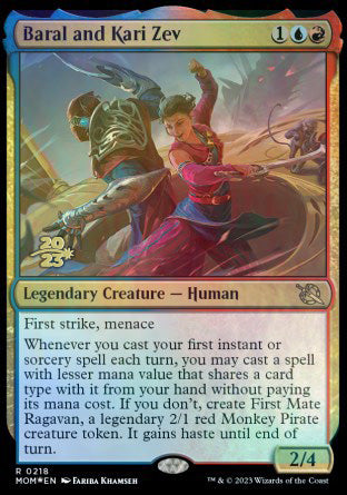 Baral and Kari Zev [March of the Machine Prerelease Promos] | Mindsight Gaming