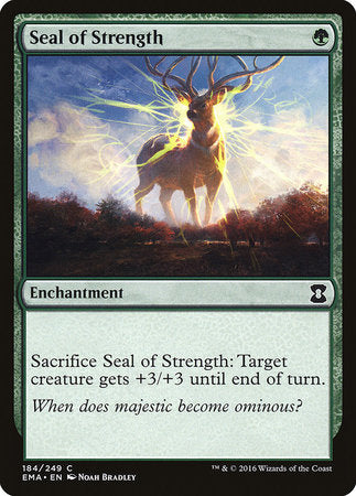 Seal of Strength [Eternal Masters] | Mindsight Gaming