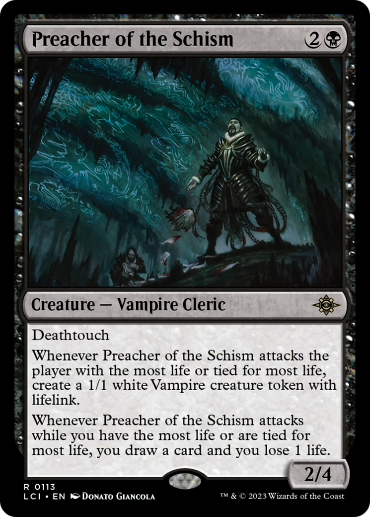 Preacher of the Schism [The Lost Caverns of Ixalan] | Mindsight Gaming