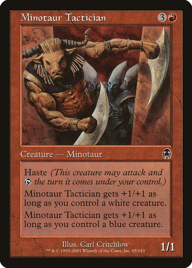 Minotaur Tactician [Apocalypse] | Mindsight Gaming