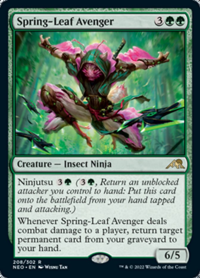 Spring-Leaf Avenger [Kamigawa: Neon Dynasty] | Mindsight Gaming