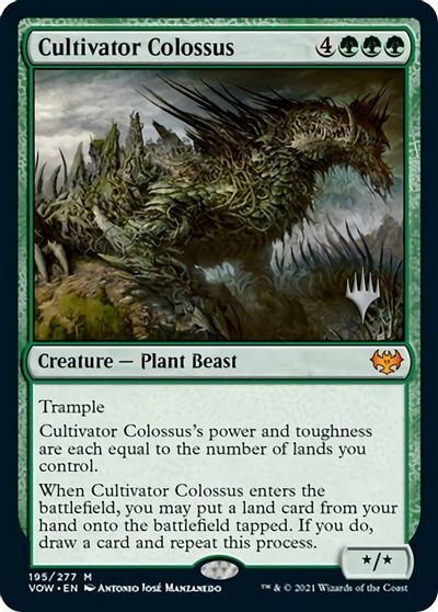 Cultivator Colossus (Promo Pack) [Innistrad: Crimson Vow Promos] | Mindsight Gaming