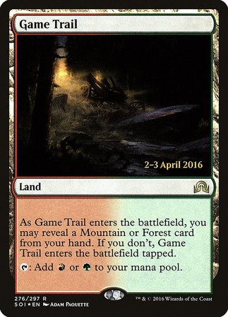 Game Trail [Shadows over Innistrad Promos] | Mindsight Gaming
