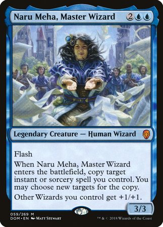 Naru Meha, Master Wizard [Dominaria] | Mindsight Gaming