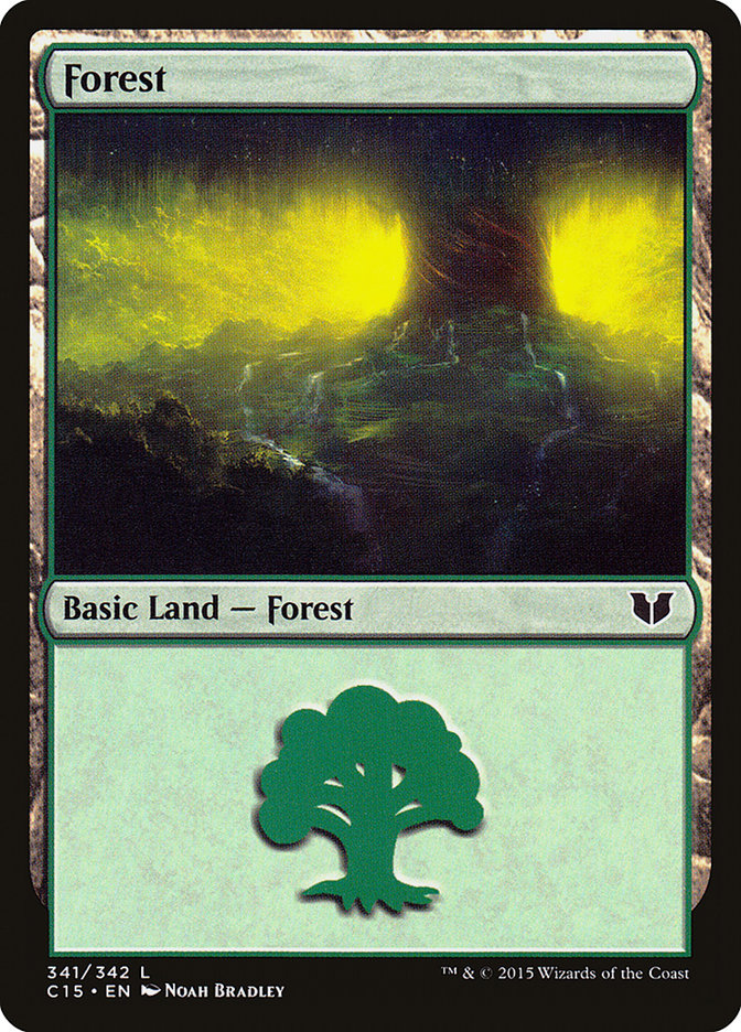 Forest (341) [Commander 2015] | Mindsight Gaming