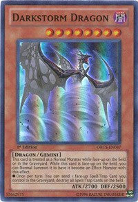 Darkstorm Dragon [ORCS-EN037] Super Rare | Mindsight Gaming
