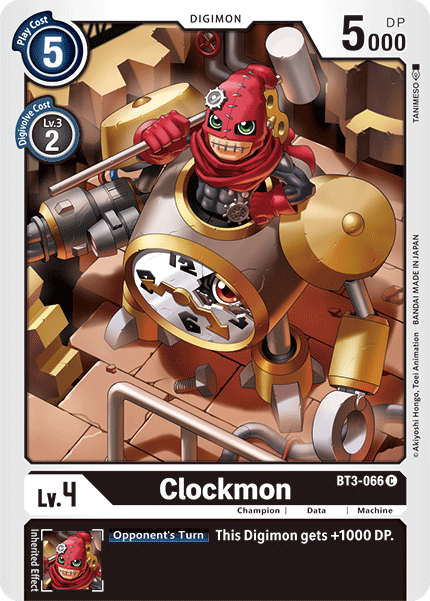 Clockmon [BT3-066] [Release Special Booster Ver.1.5] | Mindsight Gaming