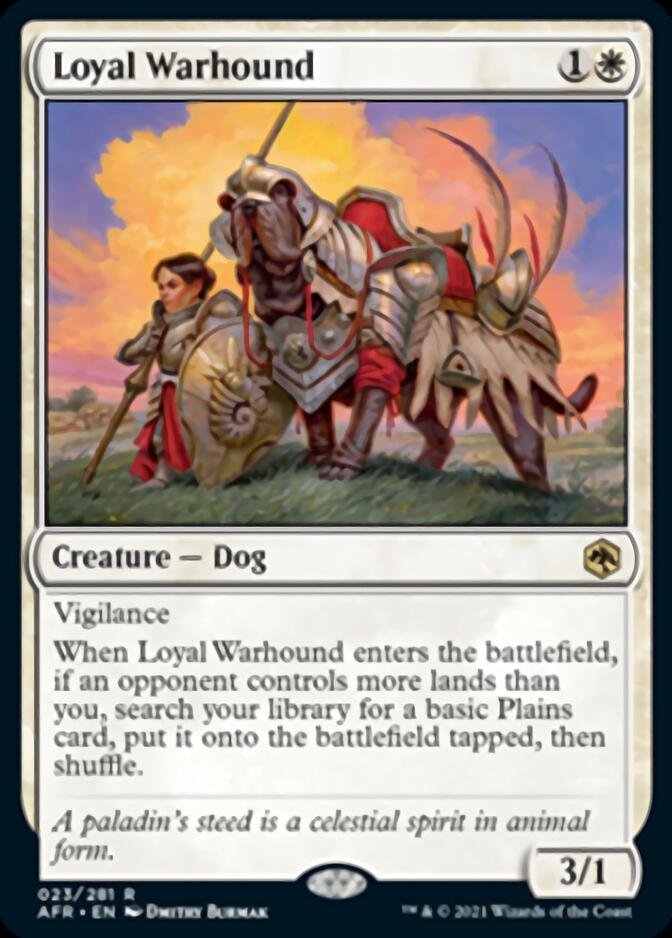 Loyal Warhound [Dungeons & Dragons: Adventures in the Forgotten Realms] | Mindsight Gaming