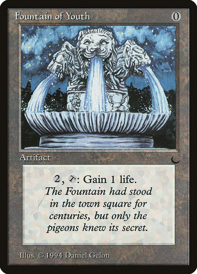 Fountain of Youth (Misprinted) [The Dark] | Mindsight Gaming