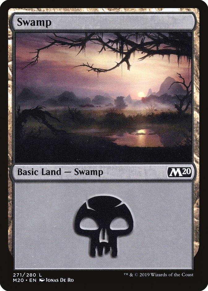 Swamp (#271) [Core Set 2020] | Mindsight Gaming