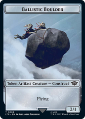 Ballistic Boulder // Food Token (09) Double-Sided Token [The Lord of the Rings: Tales of Middle-Earth Tokens] | Mindsight Gaming