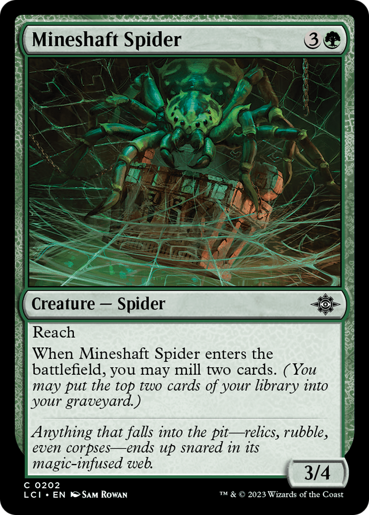 Mineshaft Spider [The Lost Caverns of Ixalan] | Mindsight Gaming