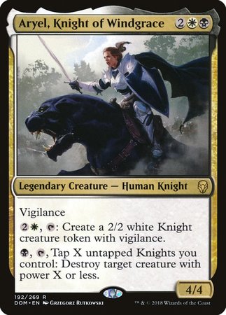 Aryel, Knight of Windgrace [Dominaria] | Mindsight Gaming