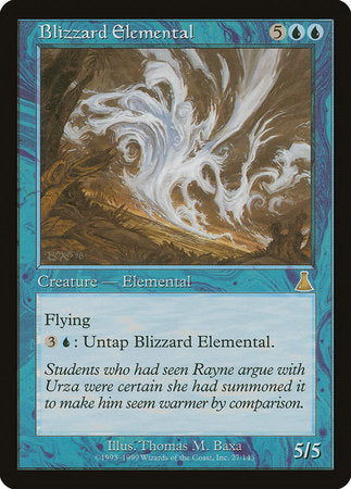 Blizzard Elemental [Urza's Destiny] | Mindsight Gaming