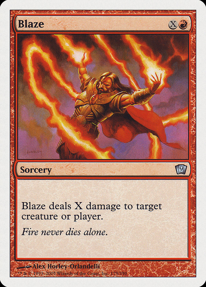 Blaze [Ninth Edition] | Mindsight Gaming