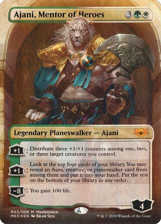Ajani, Mentor of Heroes [Mythic Edition] | Mindsight Gaming