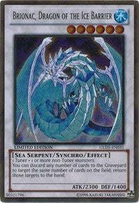 Brionac, Dragon of the Ice Barrier [GLD5-EN031] Gold Rare | Mindsight Gaming