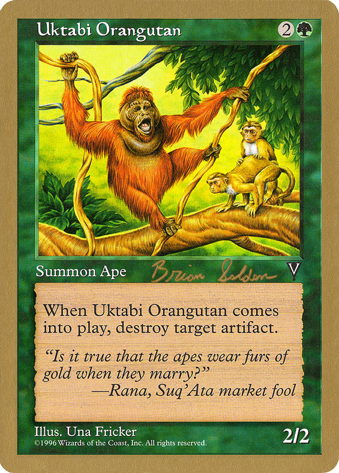 Uktabi Orangutan (Brian Selden) [World Championship Decks 1998] | Mindsight Gaming