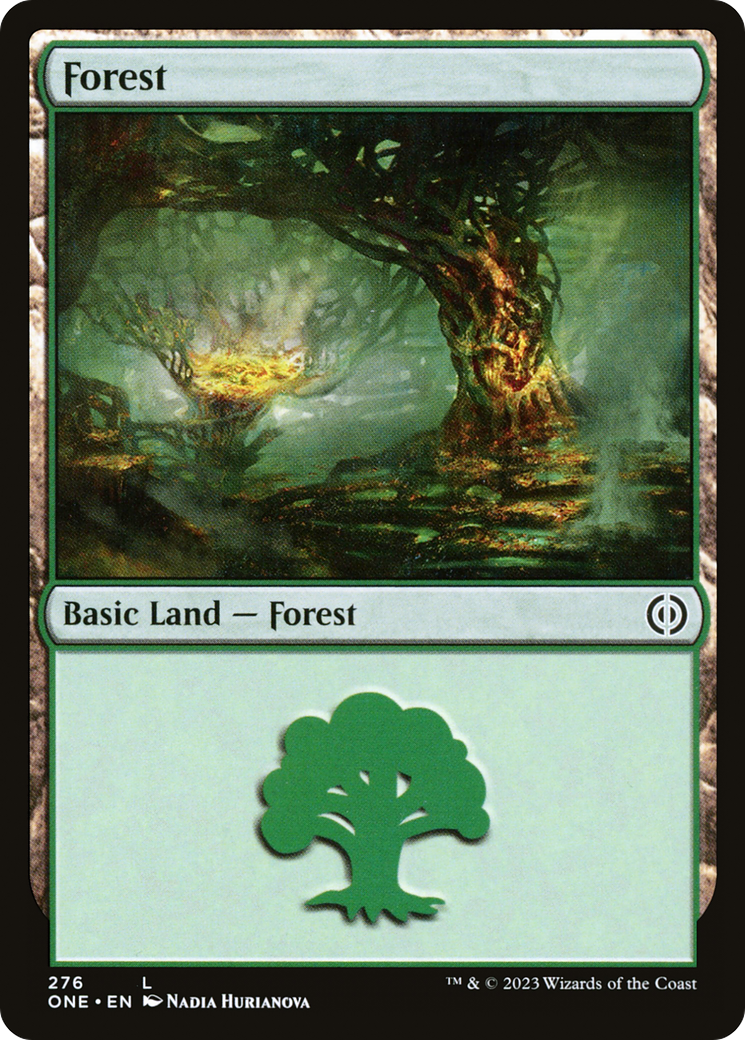 Forest (276) [Phyrexia: All Will Be One] | Mindsight Gaming