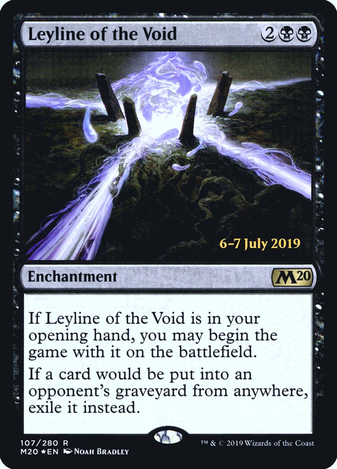 Leyline of the Void  [Core Set 2020 Prerelease Promos] | Mindsight Gaming