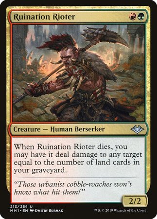 Ruination Rioter [Modern Horizons] | Mindsight Gaming