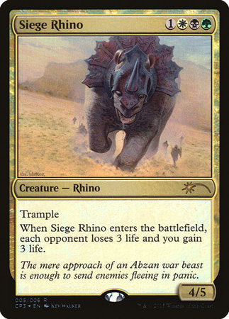 Siege Rhino [Magic Origins Clash Pack] | Mindsight Gaming