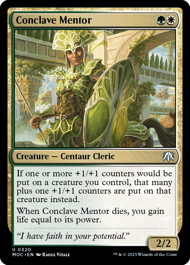 Conclave Mentor [March of the Machine Commander] | Mindsight Gaming