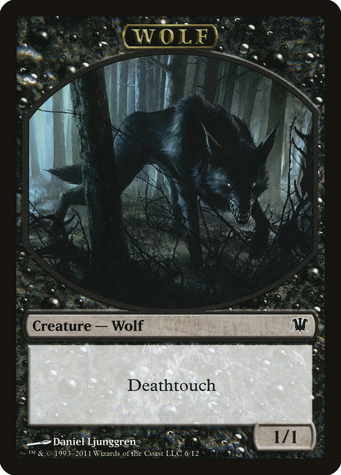Wolf (6/12) [Innistrad Tokens] | Mindsight Gaming