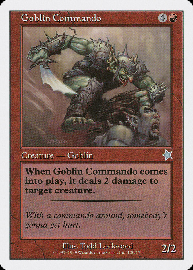 Goblin Commando [Starter 1999] | Mindsight Gaming