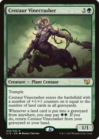 Centaur Vinecrasher [Commander 2015] | Mindsight Gaming