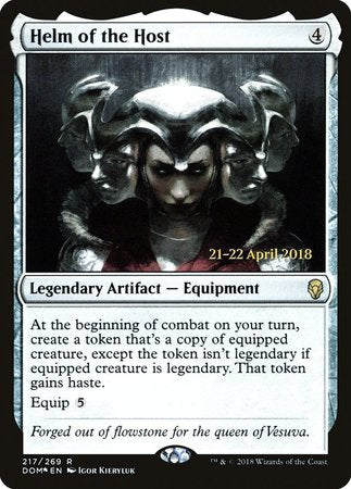 Helm of the Host [Dominaria Promos] | Mindsight Gaming