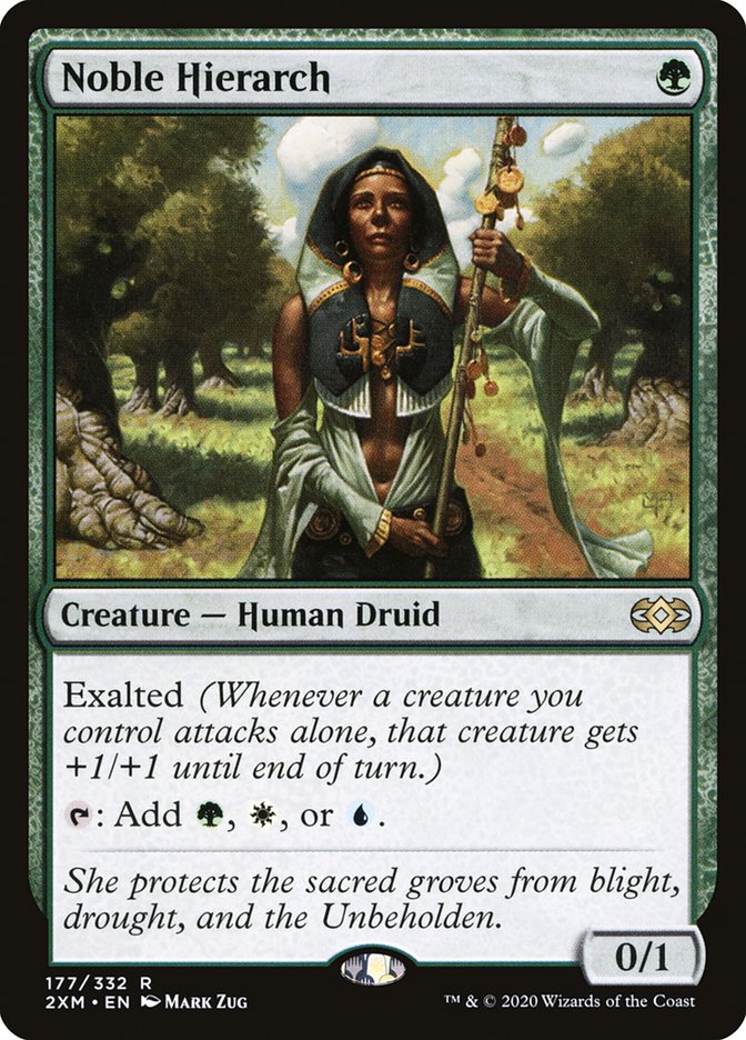 Noble Hierarch [Double Masters] | Mindsight Gaming