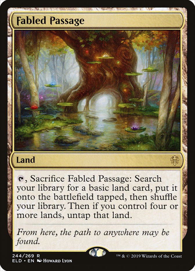 Fabled Passage [Throne of Eldraine] | Mindsight Gaming